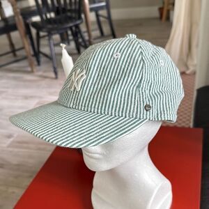 Kith New York Yankees Striped Baseball Cap OS Genuine New Era